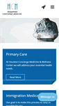 Mobile Screenshot of houstonconciergemedicine.com